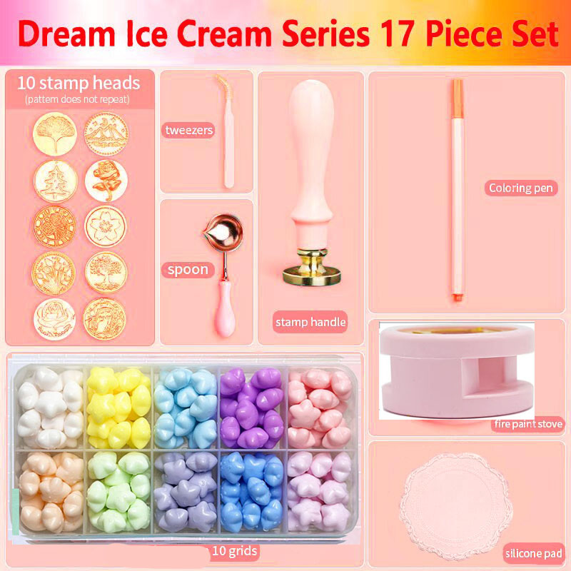 Set stempel lilin baru, Kit li - Batik Wax Kit ulasan dan harga