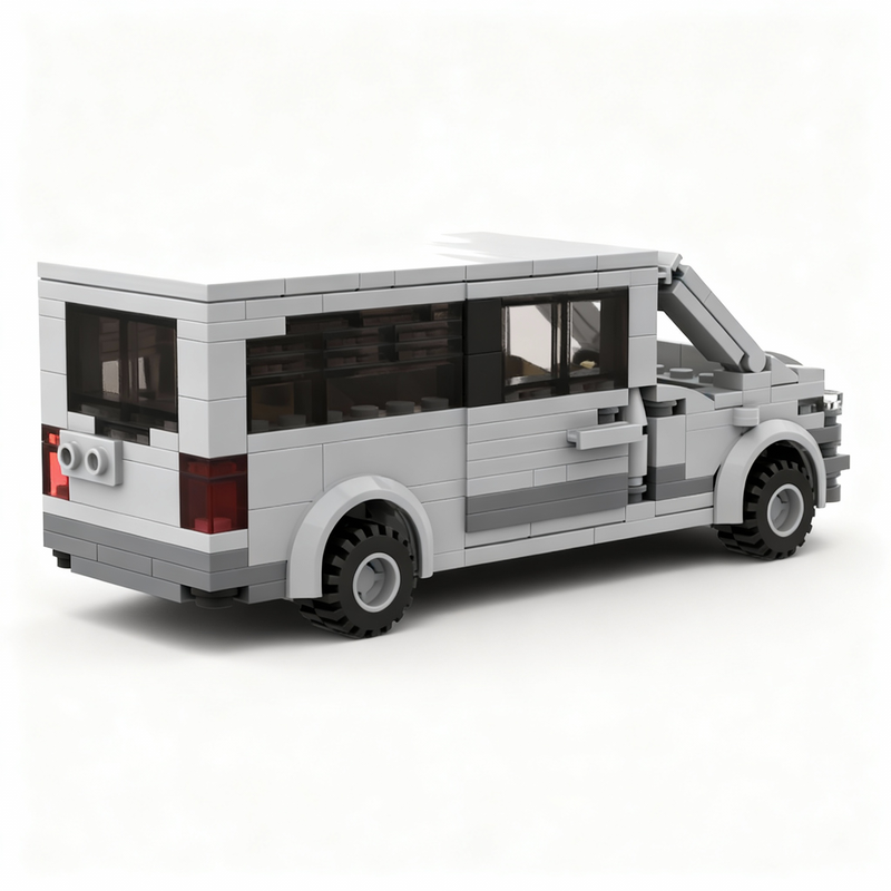 539pcs MOC Mercedesss Sprinter - Art Craft Building ulasan dan harga