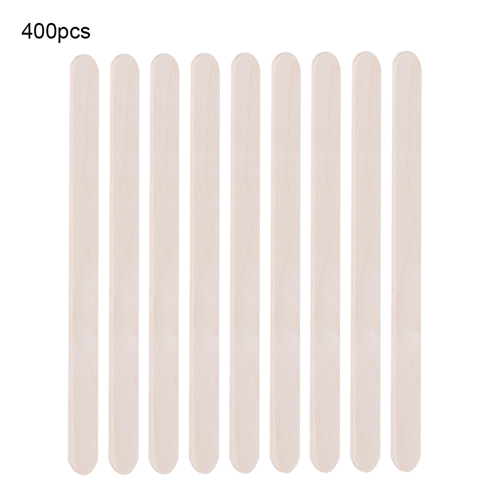400PCS Stik Es Krim Kayu Stik  - Art Craft Ice Cream ulasan dan harga