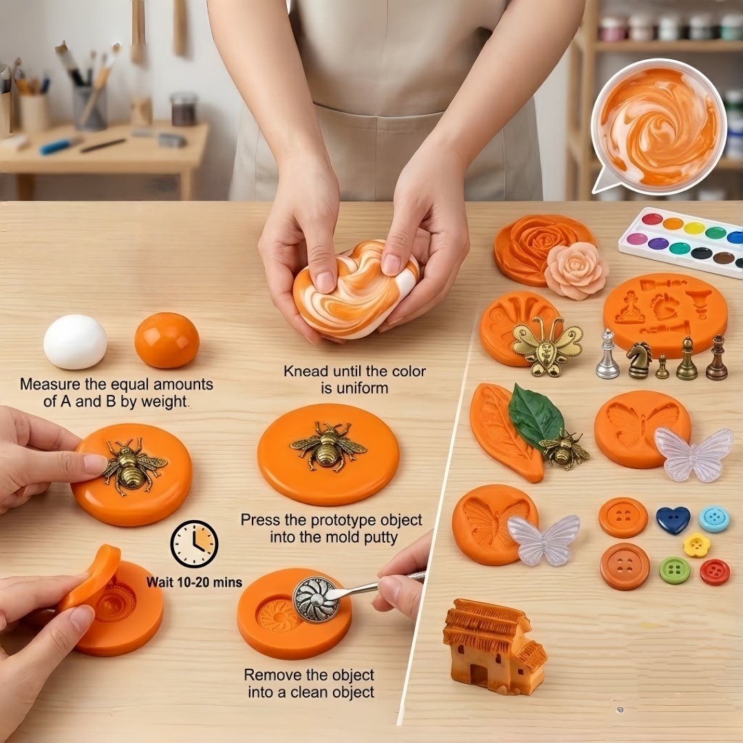 Set Kerajinan DIY Silikon Putt - Art Craft Kit ulasan dan harga