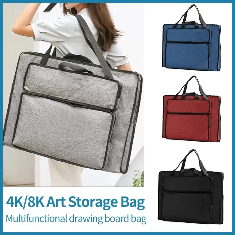 Tas Tote Portofolio Artis Taha - Art Portfolio Bag ulasan dan harga