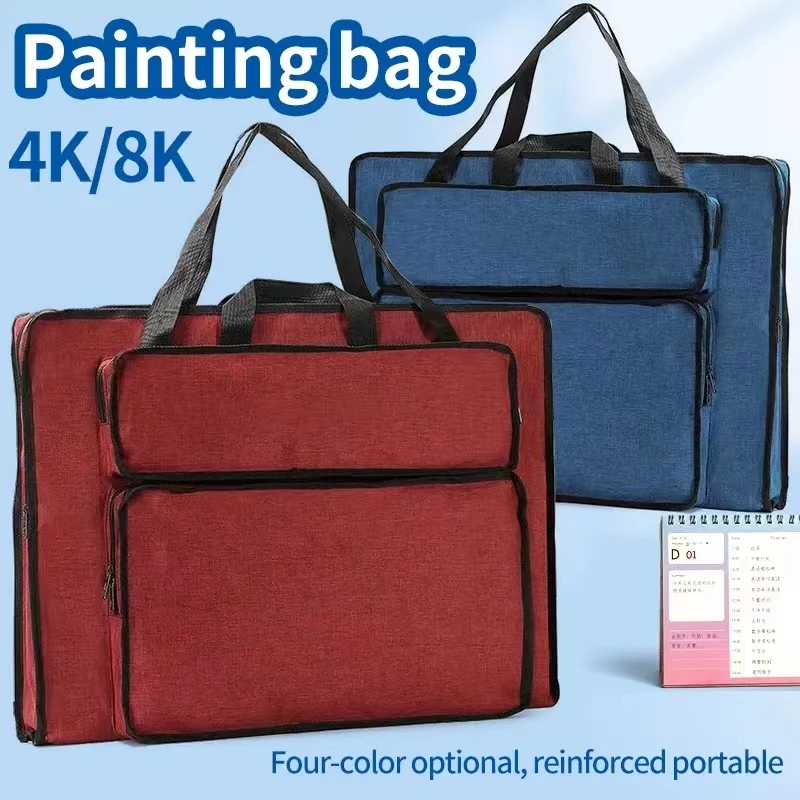 Tas Tote Portofolio Artis Taha - Art Portfolio Bag ulasan dan harga