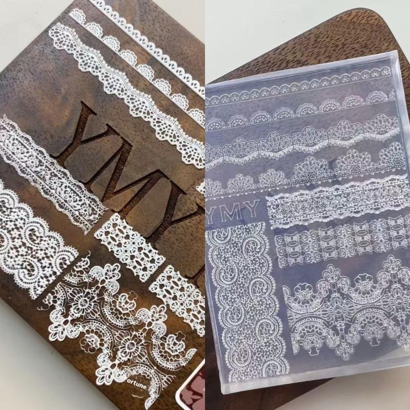 Cetakan Kuku Silikon 3D DIY Te - Art Craft Template ulasan dan harga