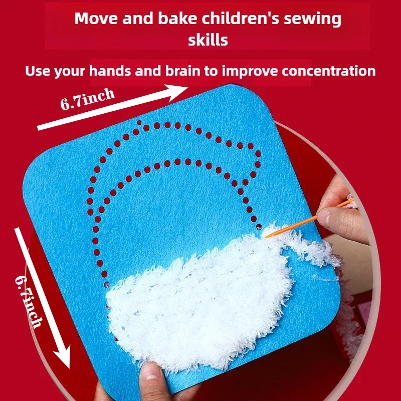 Set Kerajinan Seni Felt DIY un - Art Craft Ideas For Kids ulasan dan harga