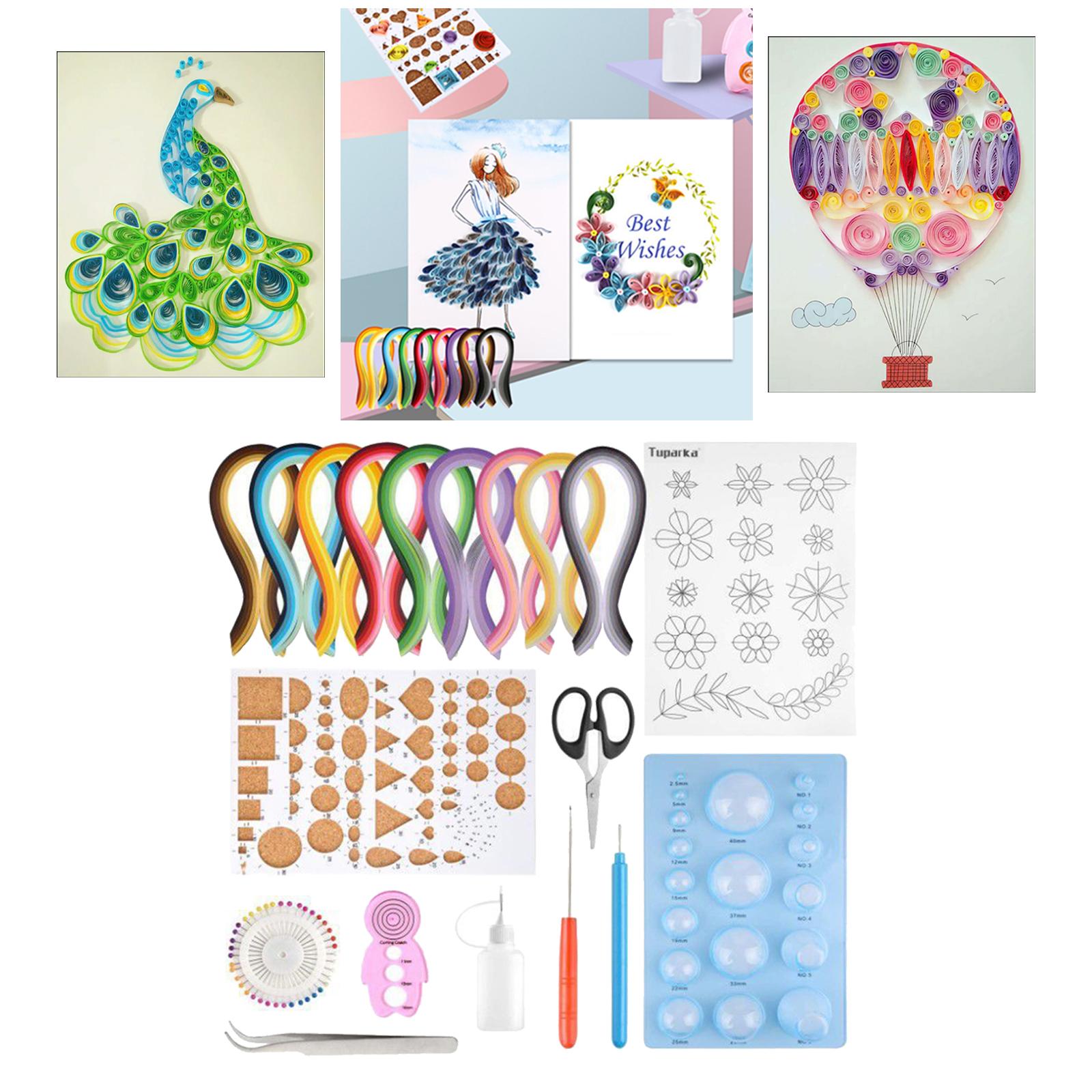 Alat Quilling Strip Kertas Gra - Quilling Paper Strips ulasan dan harga