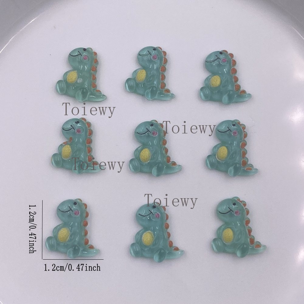 50pcs Resin Campuran Warna-war - Art Craft Dinosaurs ulasan dan harga