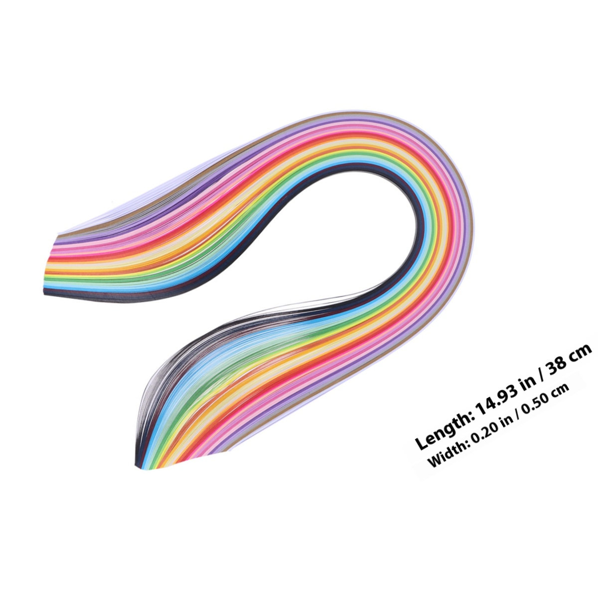 Kertas Quilling 26 Warna Lebar - Quilling Paper Strips ulasan dan harga