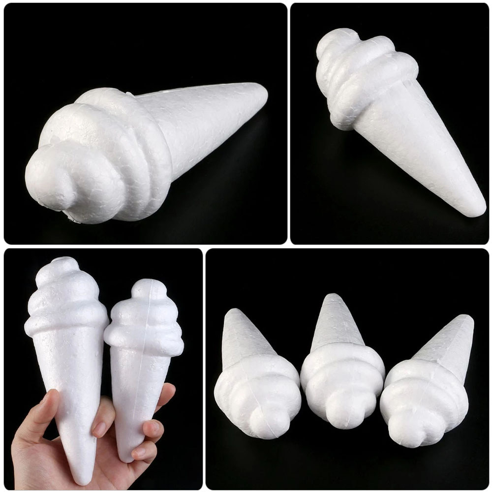 8Pcs Model Busa Es Krim Belum  - Art Craft Ice Cream ulasan dan harga