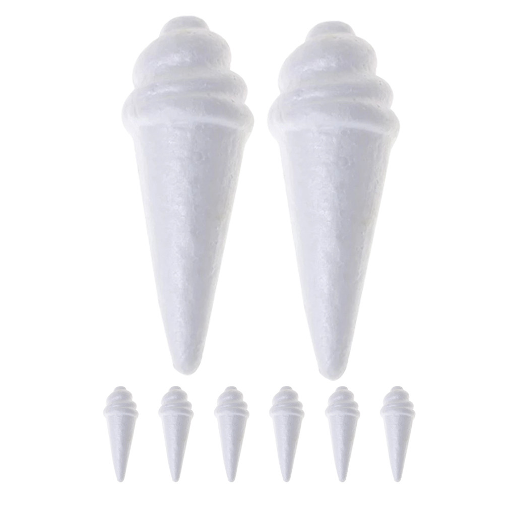 8Pcs Model Busa Es Krim Belum  - Art Craft Ice Cream ulasan dan harga