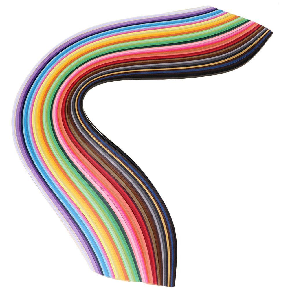 1000 Buah Strip Kertas Quillin - Quilling Paper Strips ulasan dan harga