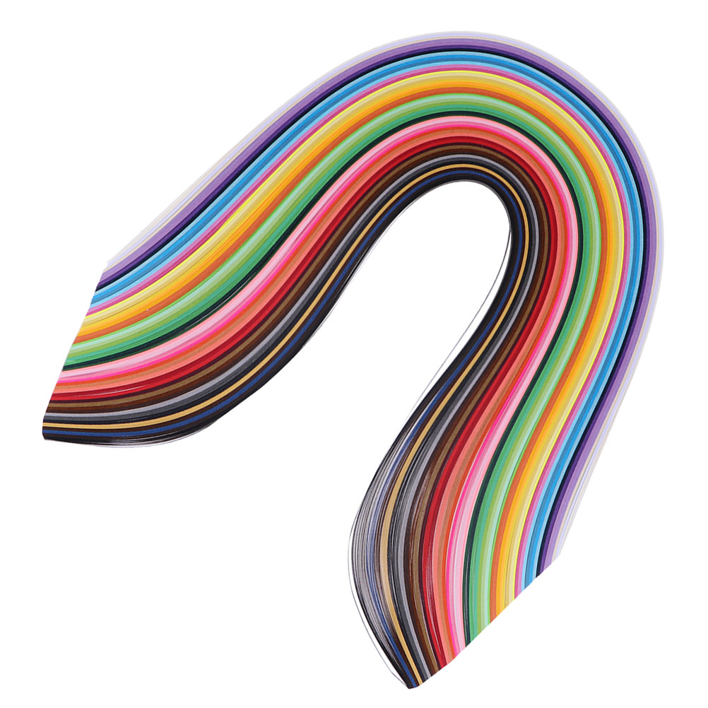 1000 Buah Strip Kertas Quillin - Quilling Paper Strips ulasan dan harga