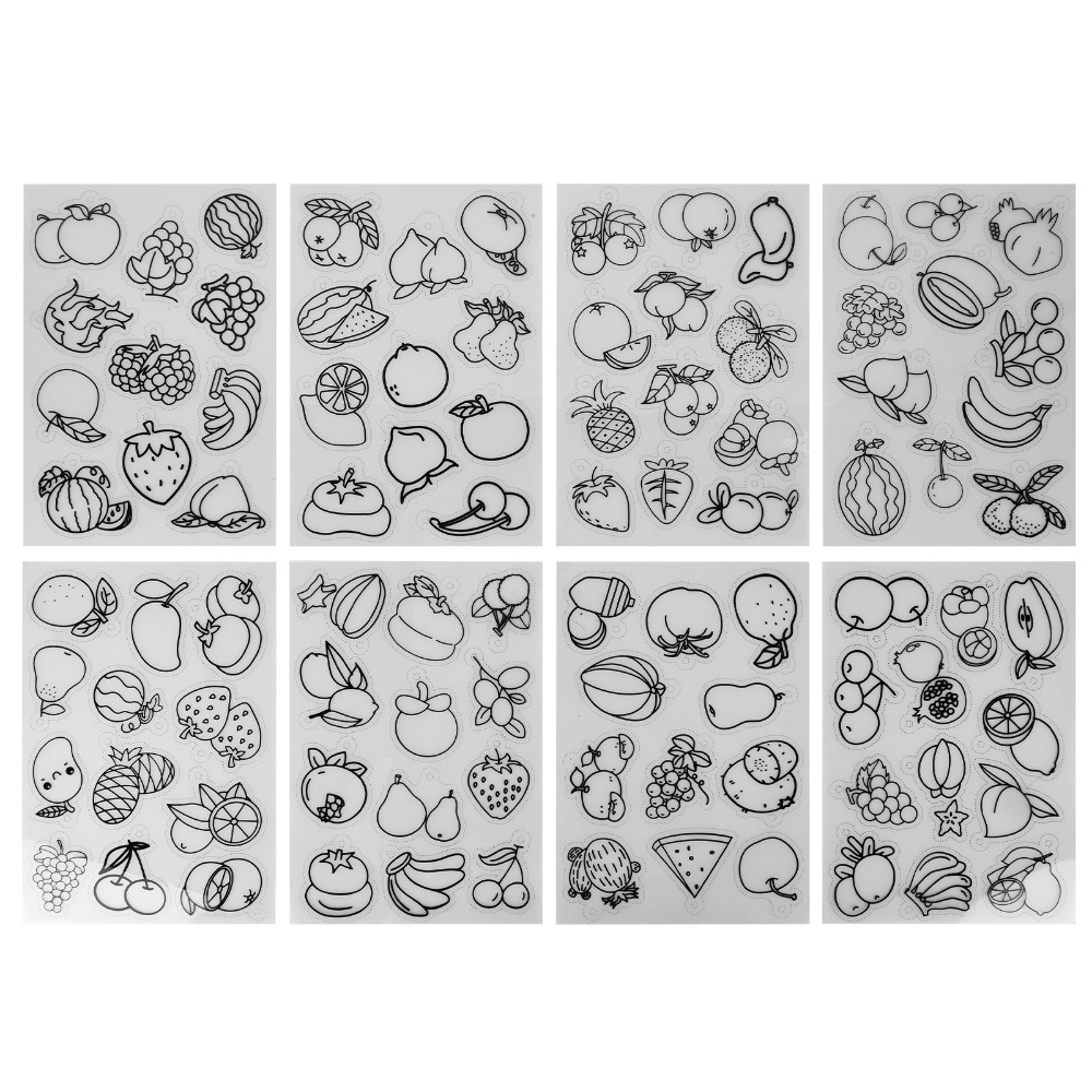 8 Buah Lembaran Penyusut Panas - Craft And Art Difference ulasan dan harga