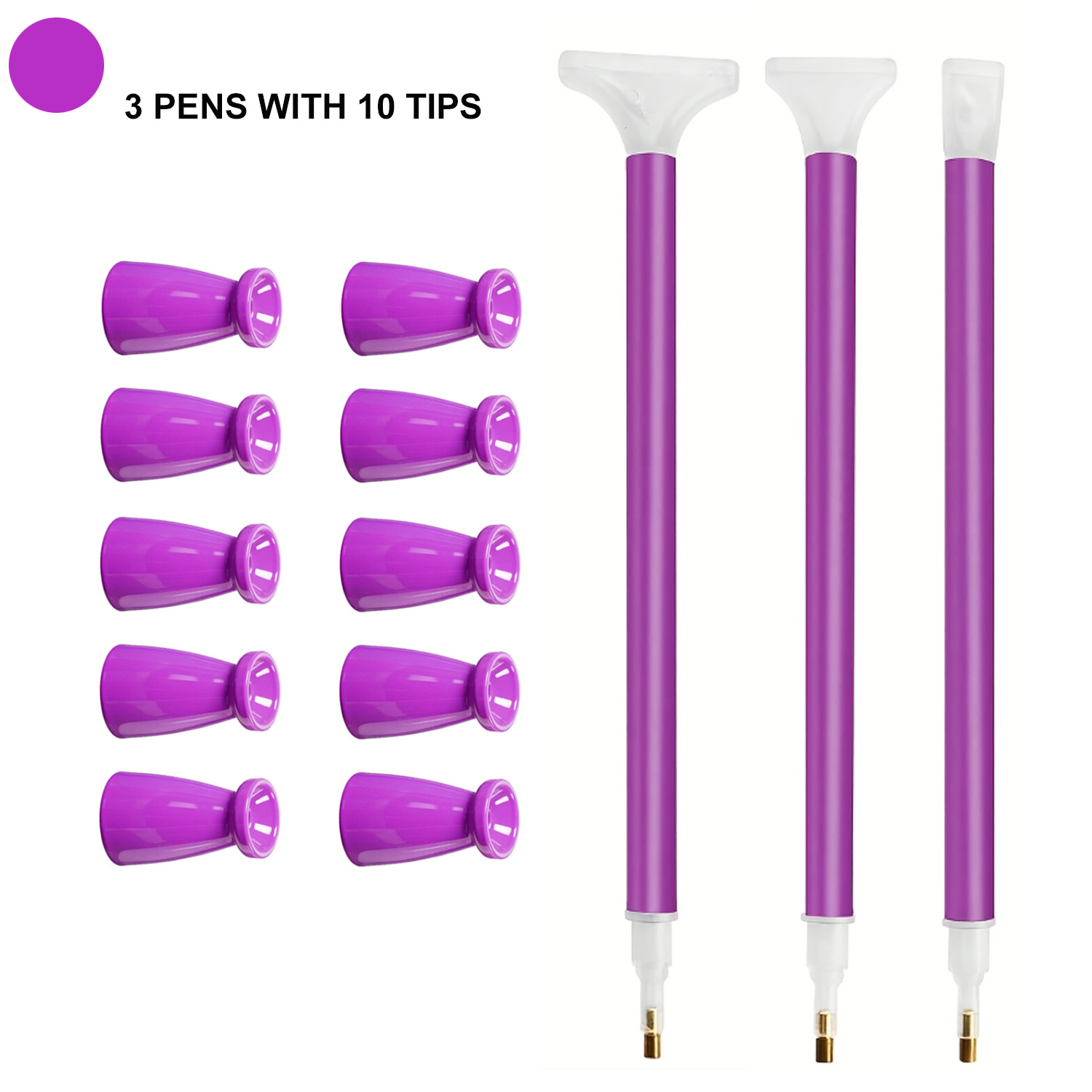 10 Ujung Silikon & 3 Set Pena  - Art Craft Kit ulasan dan harga