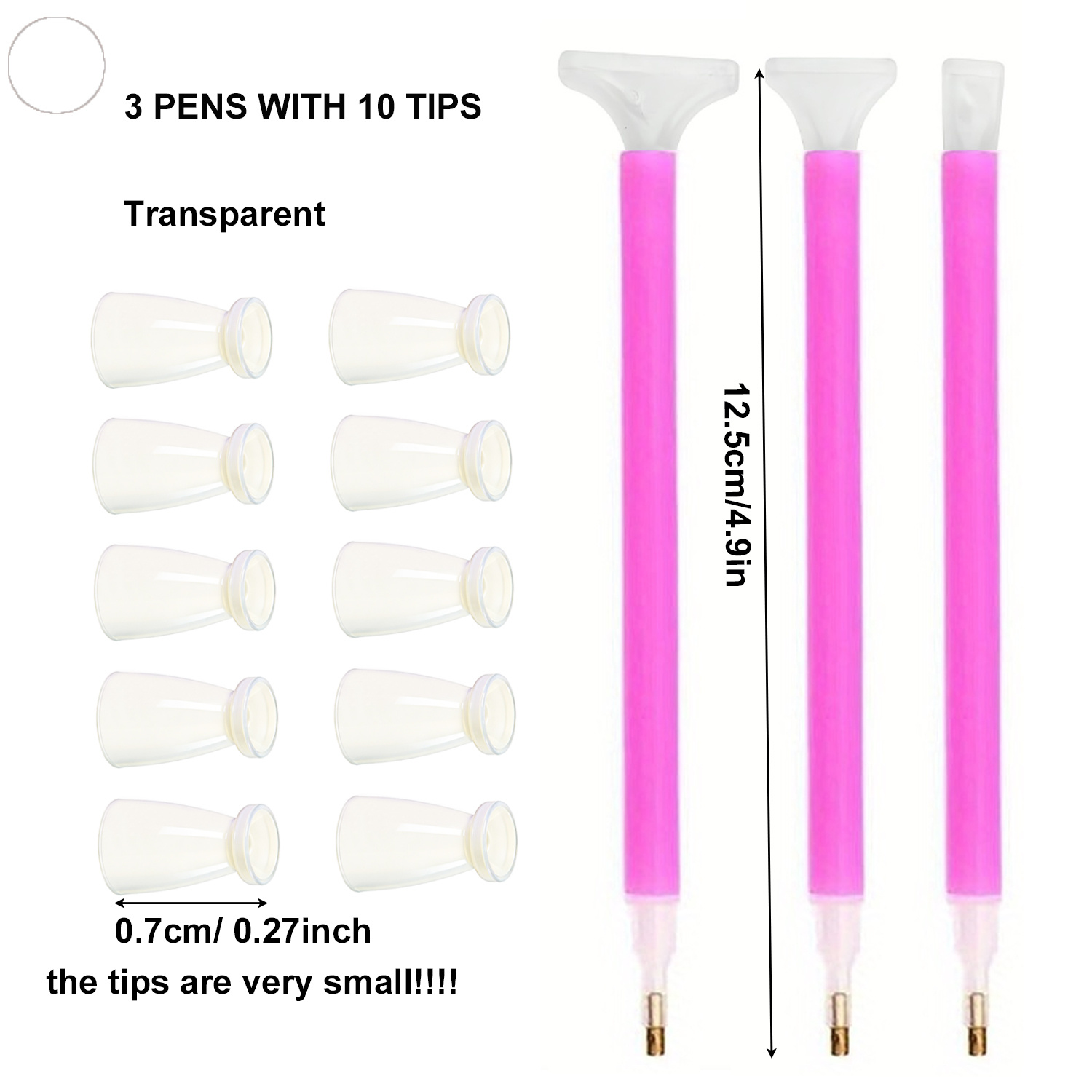 10 Ujung Silikon & 3 Set Pena  - Art Craft Kit ulasan dan harga