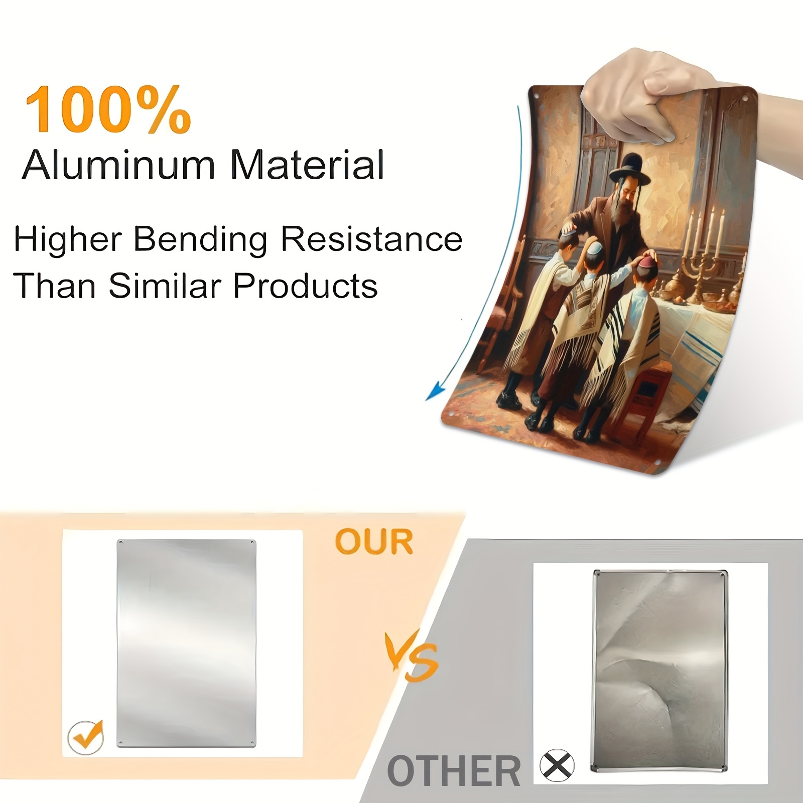CIFBUY Seni Dinding Aluminium  - Art & Craft Photos ulasan dan harga