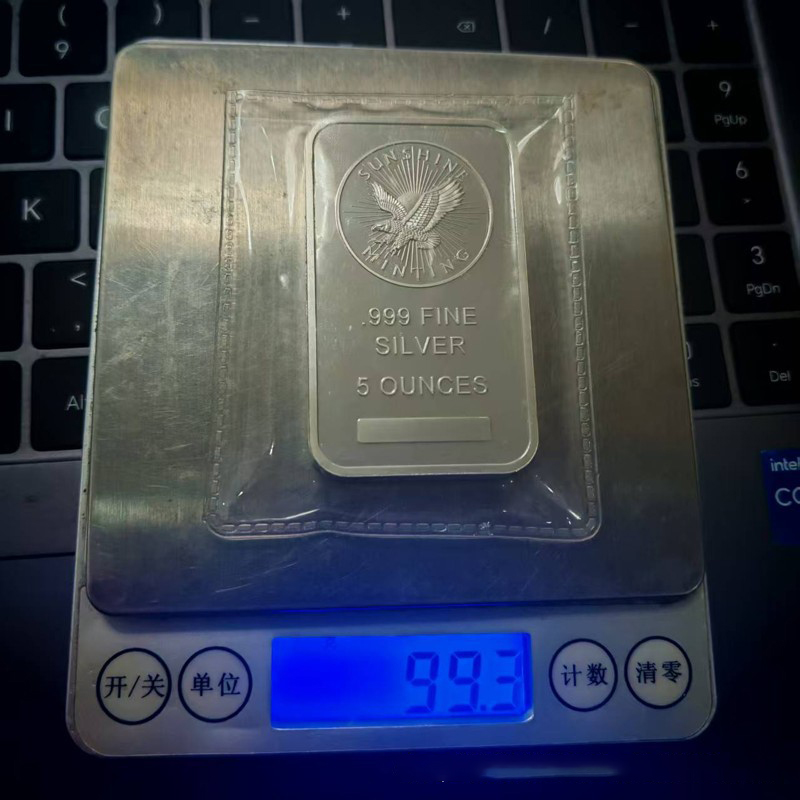 5 Oz Sunshine Minting Silver B - Art Craft Bar ulasan dan harga