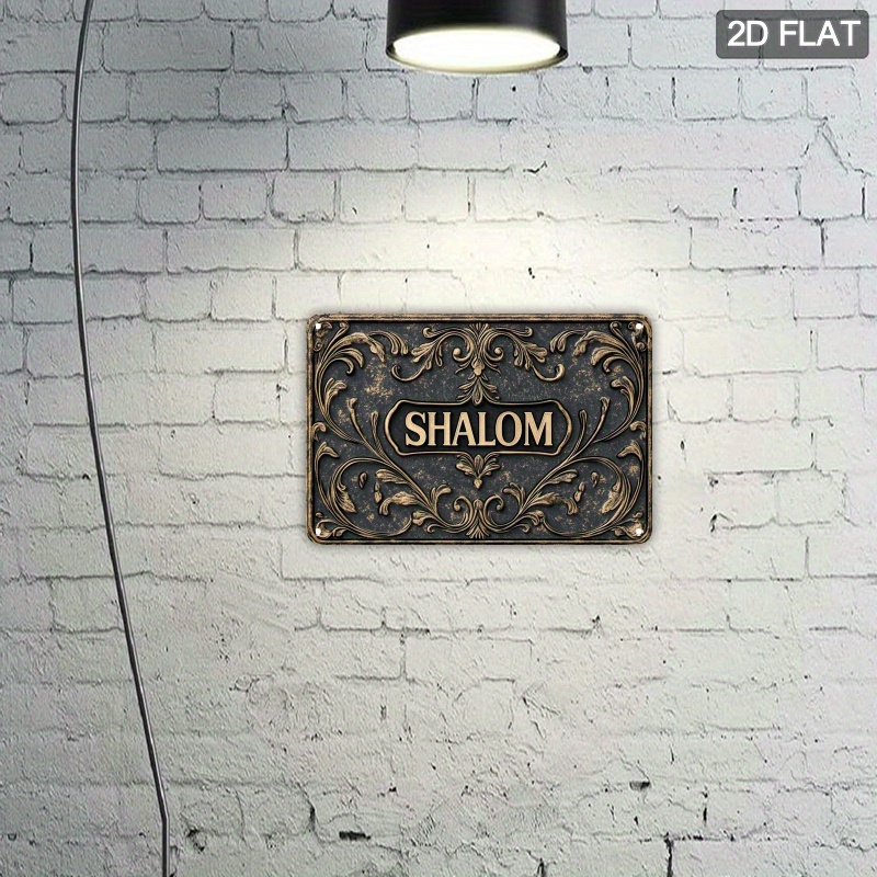 CIFBUY Vintage Shalom Aluminiu - Art & Craft Photos ulasan dan harga