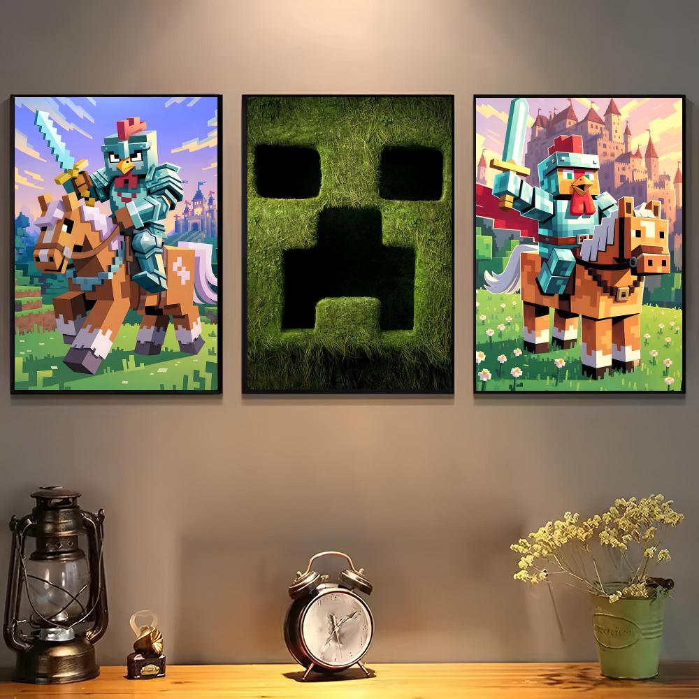 Poster Game Mine-c-crafts untu - Art Craft Bar ulasan dan harga