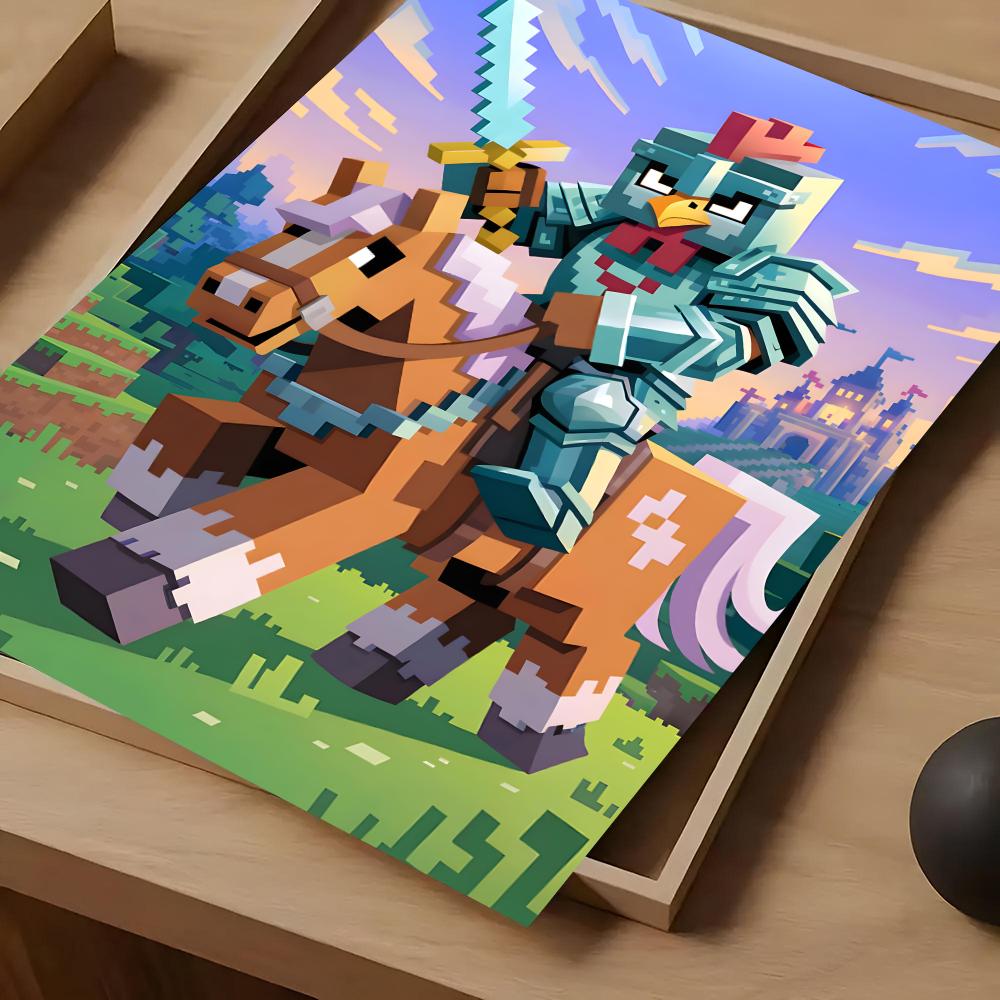 Poster Game Mine-c-crafts untu - Art Craft Bar ulasan dan harga