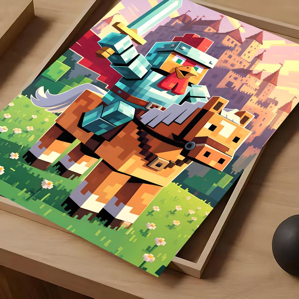 Poster Game Mine-c-crafts untu - Art Craft Bar ulasan dan harga