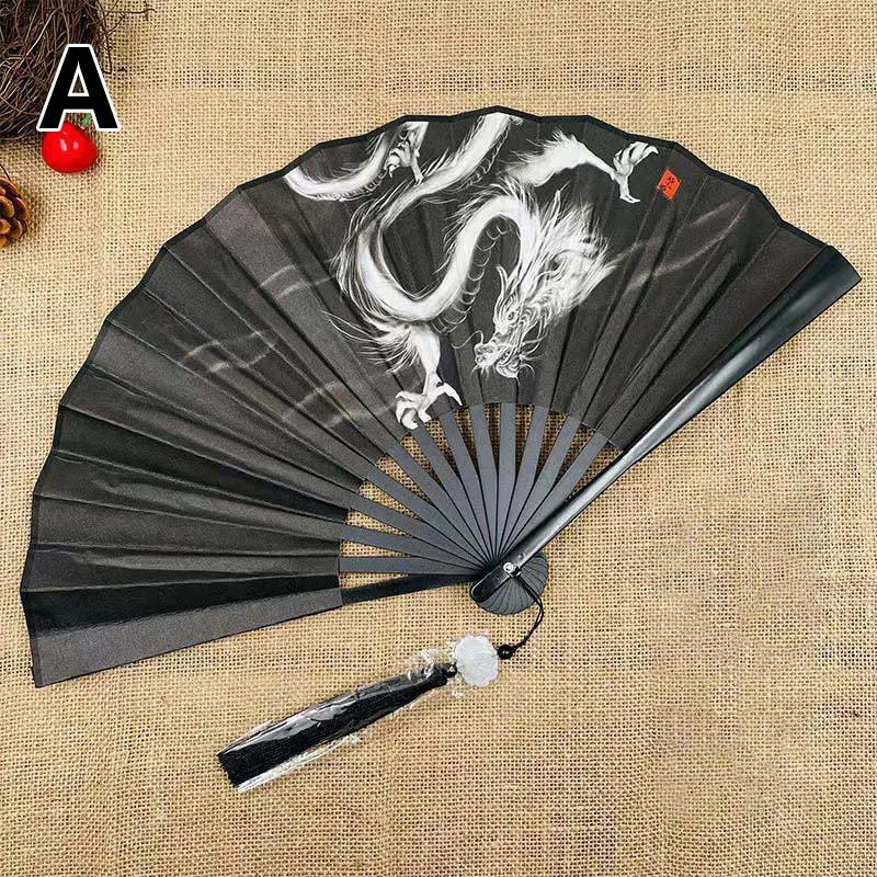 Kipas lipat sutra Jepang Tiong - Art Craft Website ulasan dan harga