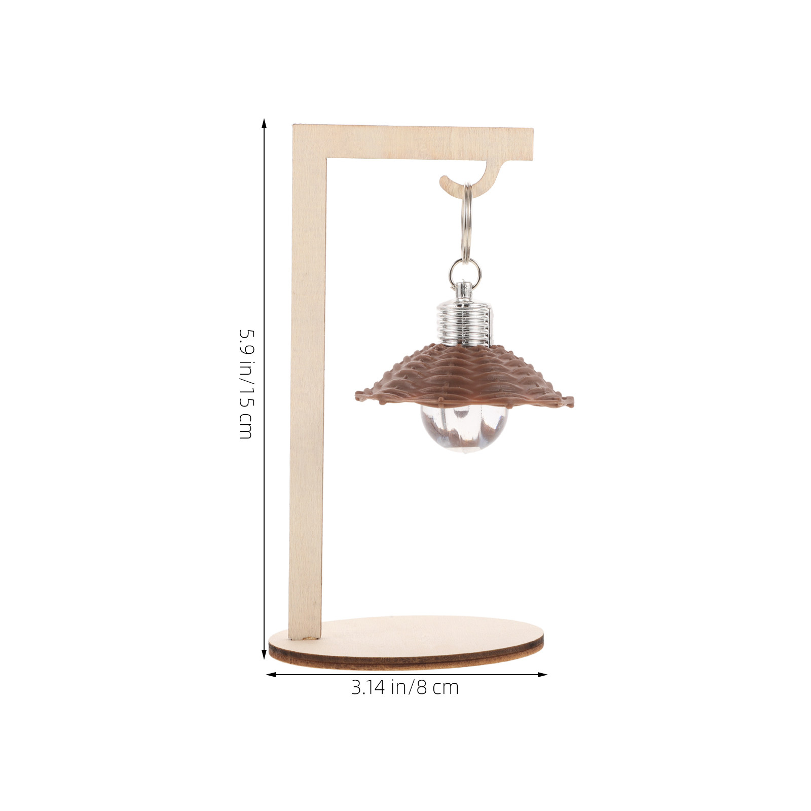 Kit Lampu Meja Kayu Kreatif DI - Art Craft Kit ulasan dan harga