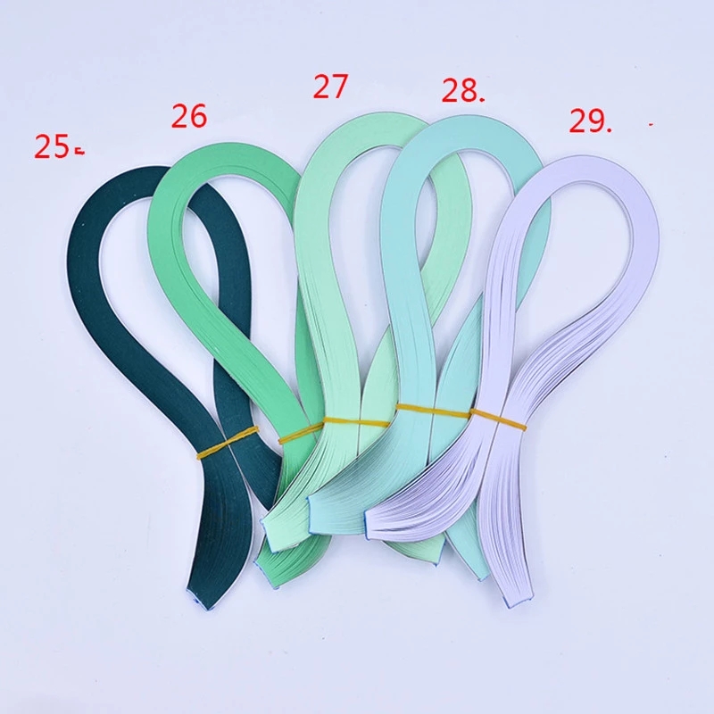 Pita Quilling Lebar 5mm Panjan - Quilling Paper Strips ulasan dan harga