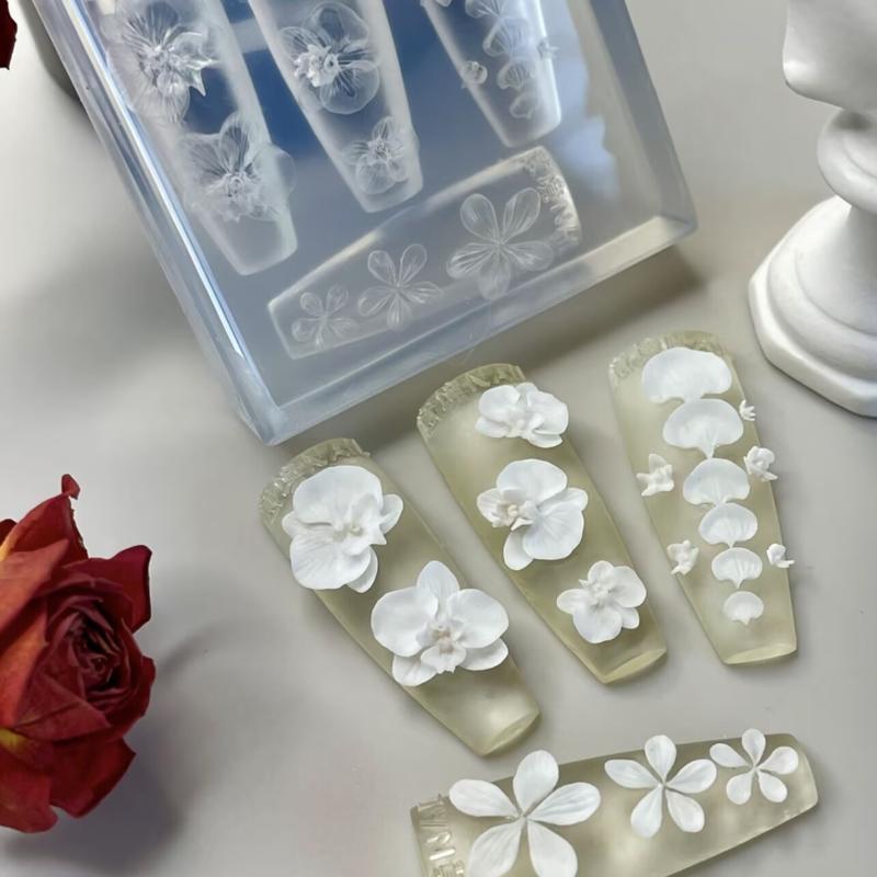 Cetakan Kuku Silikon Transpara - Art Craft Template ulasan dan harga