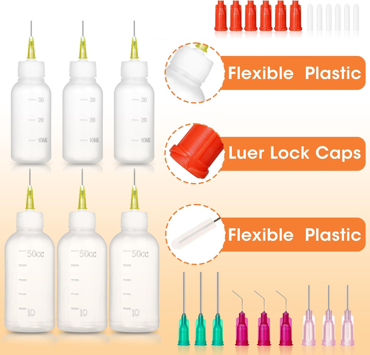 Set Botol Tekan Ujung Jarum Pr - Art Craft Kit ulasan dan harga