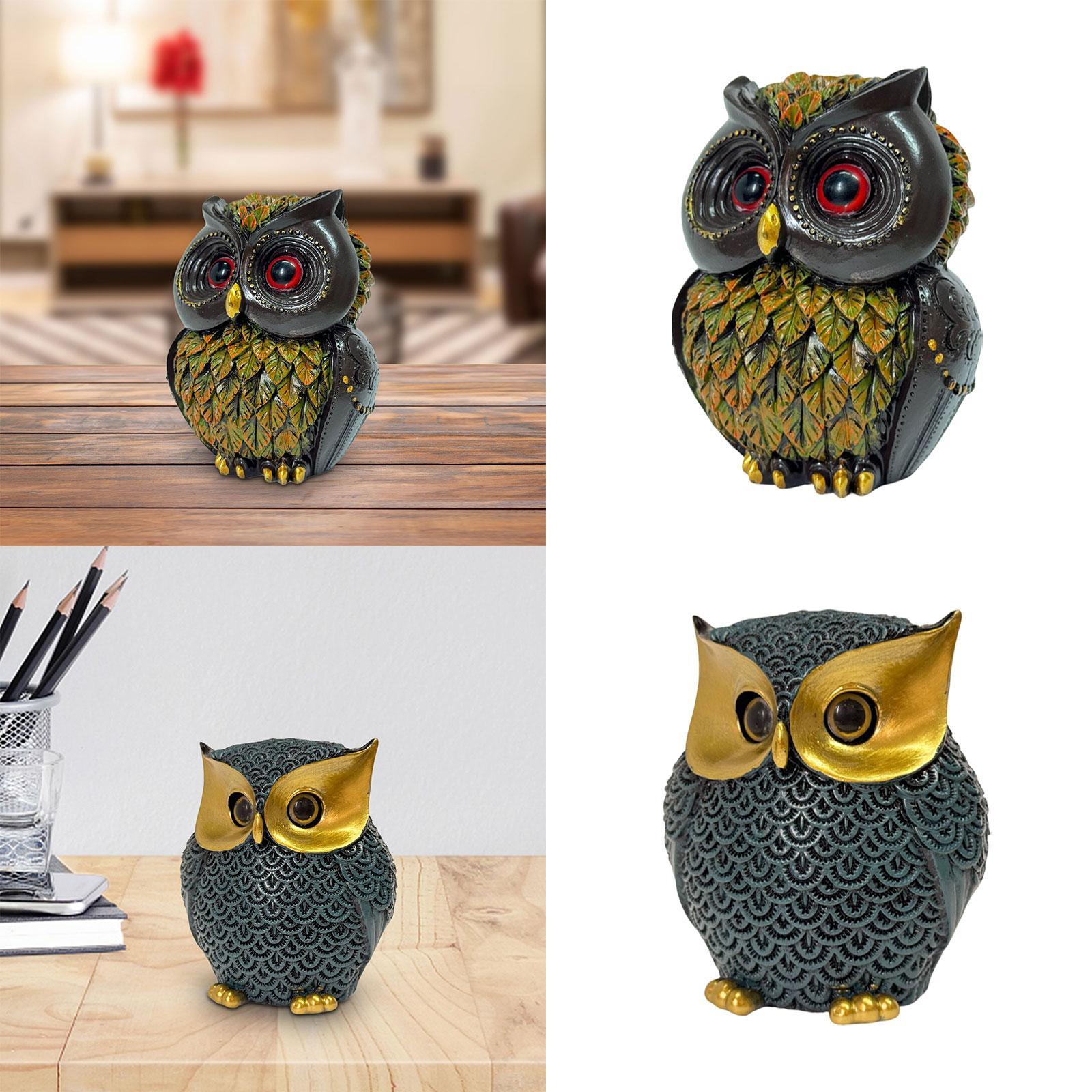 Patung Burung Hantu Figurine S - Art Craft Bar ulasan dan harga