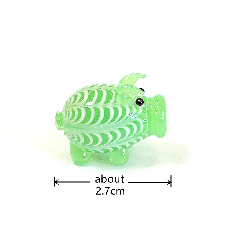 Figurine Babi Kaca Murano Berb - Craft And Art Difference ulasan dan harga