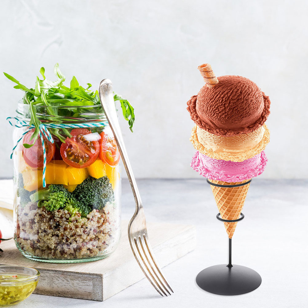 4 Buah Stand Es Krim Meja dari - Art Craft Ice Cream ulasan dan harga
