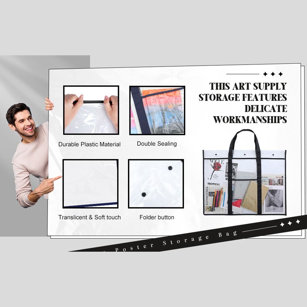 Tas Portofolio Seni Tahan Lama - Art Portfolio Bag ulasan dan harga