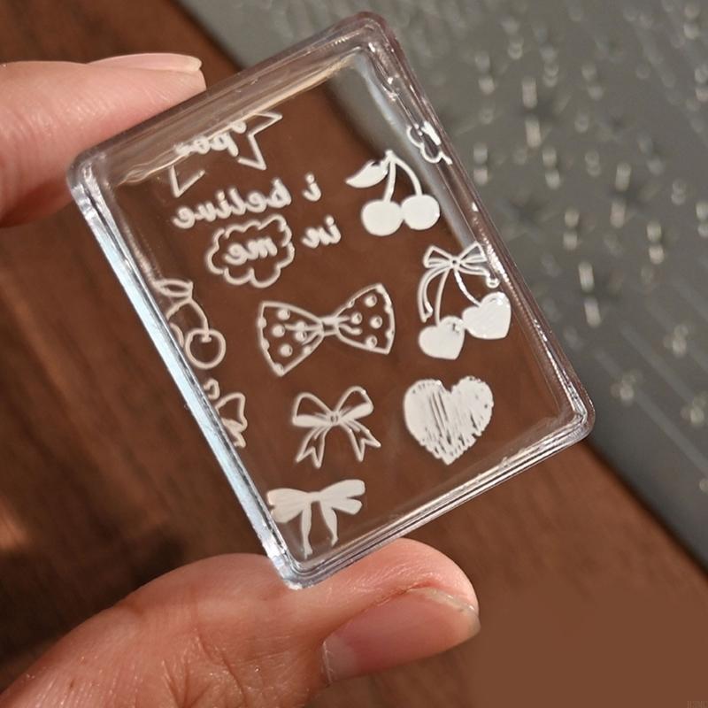 R3MC Pelat Cap Seni Kuku Baja  - Art Craft Template ulasan dan harga