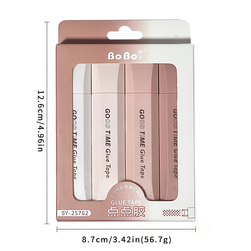 4 Pak Pita Lem Titik Warna Gra - Art Craft Glue ulasan dan harga