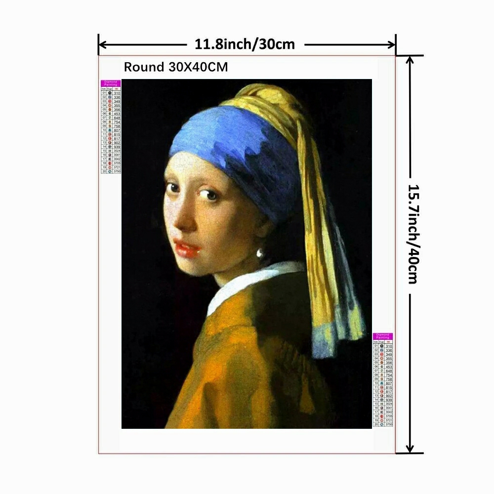 Lukisan Berlian Mona Lisa Seni - Art Portfolio Bag ulasan dan harga