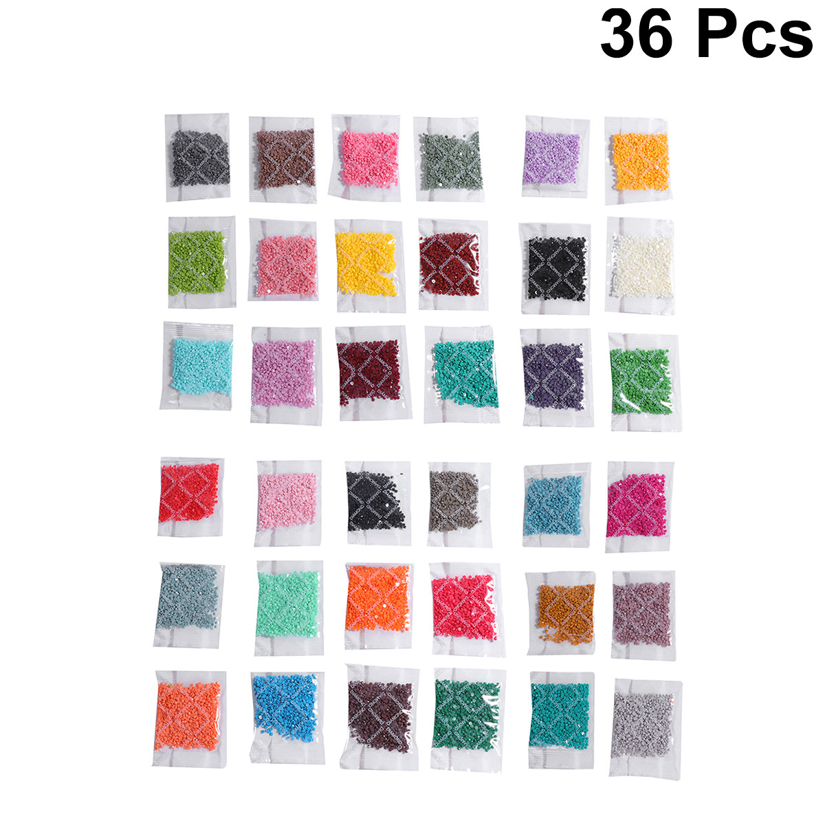 36pcs Set Berlian Bulat Resin  - Art Craft Kit ulasan dan harga