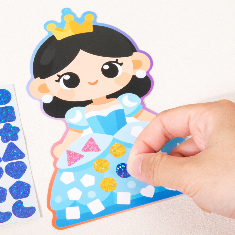 2-in-1 DIY Stiker Mosaik & Kit - Art Craft Dinosaurs ulasan dan harga