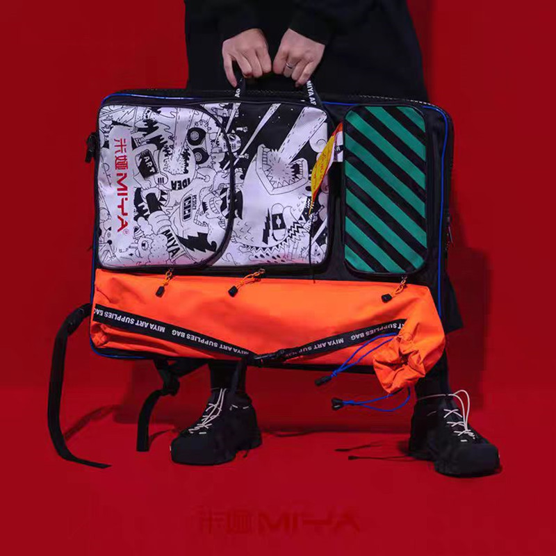 Tas Seniman Gaya Cina Kreatif  - Art Portfolio Bag ulasan dan harga