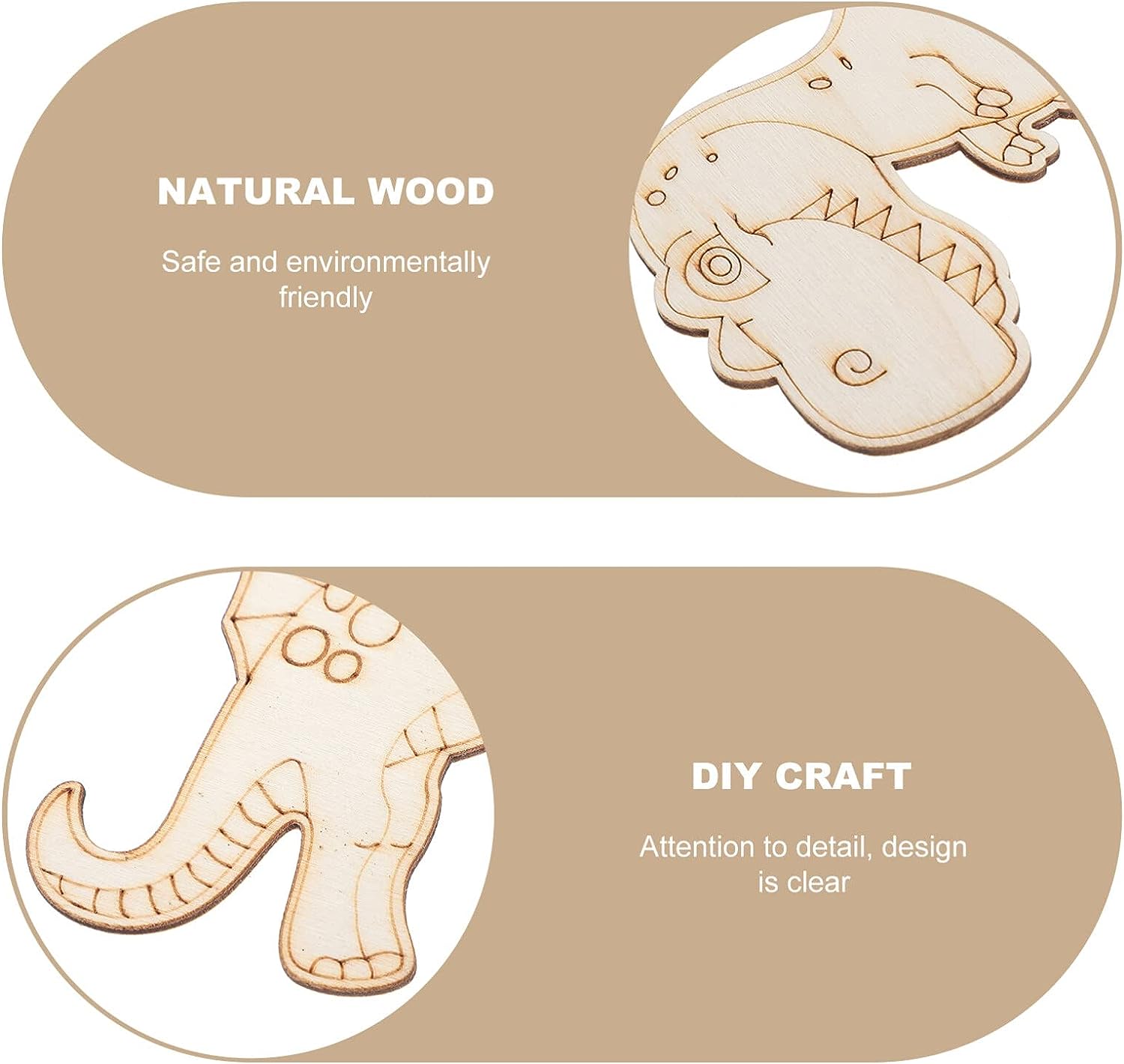8/24 Buah Dinosaurus Kayu Belu - Art Craft Dinosaurs ulasan dan harga